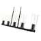 Z-Lite Titus 5 Light Linear Chandelier, 5in. W x 12in. H, Matte Black 826-5L-MB - alternate 6